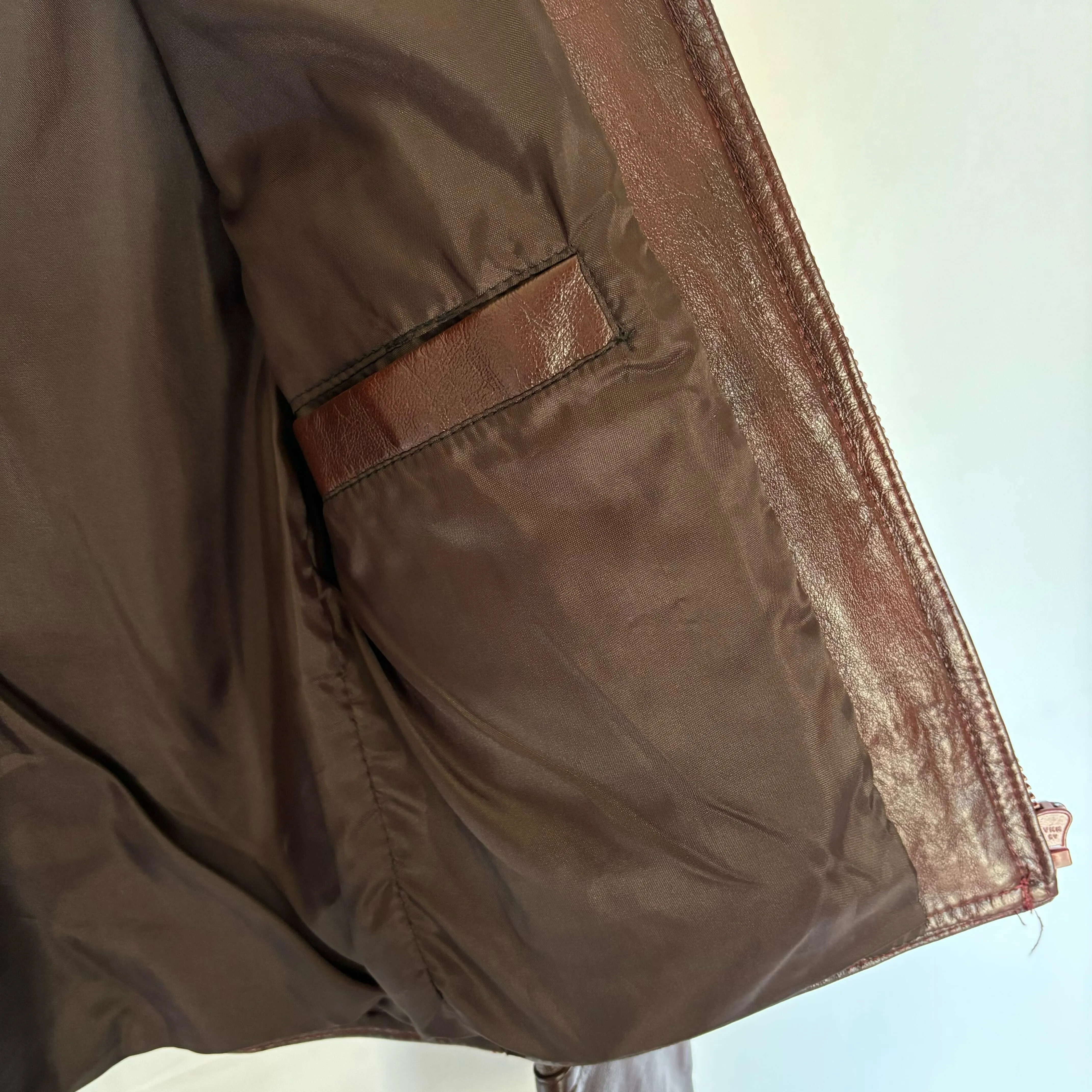 1960's Brown Leather Jacket