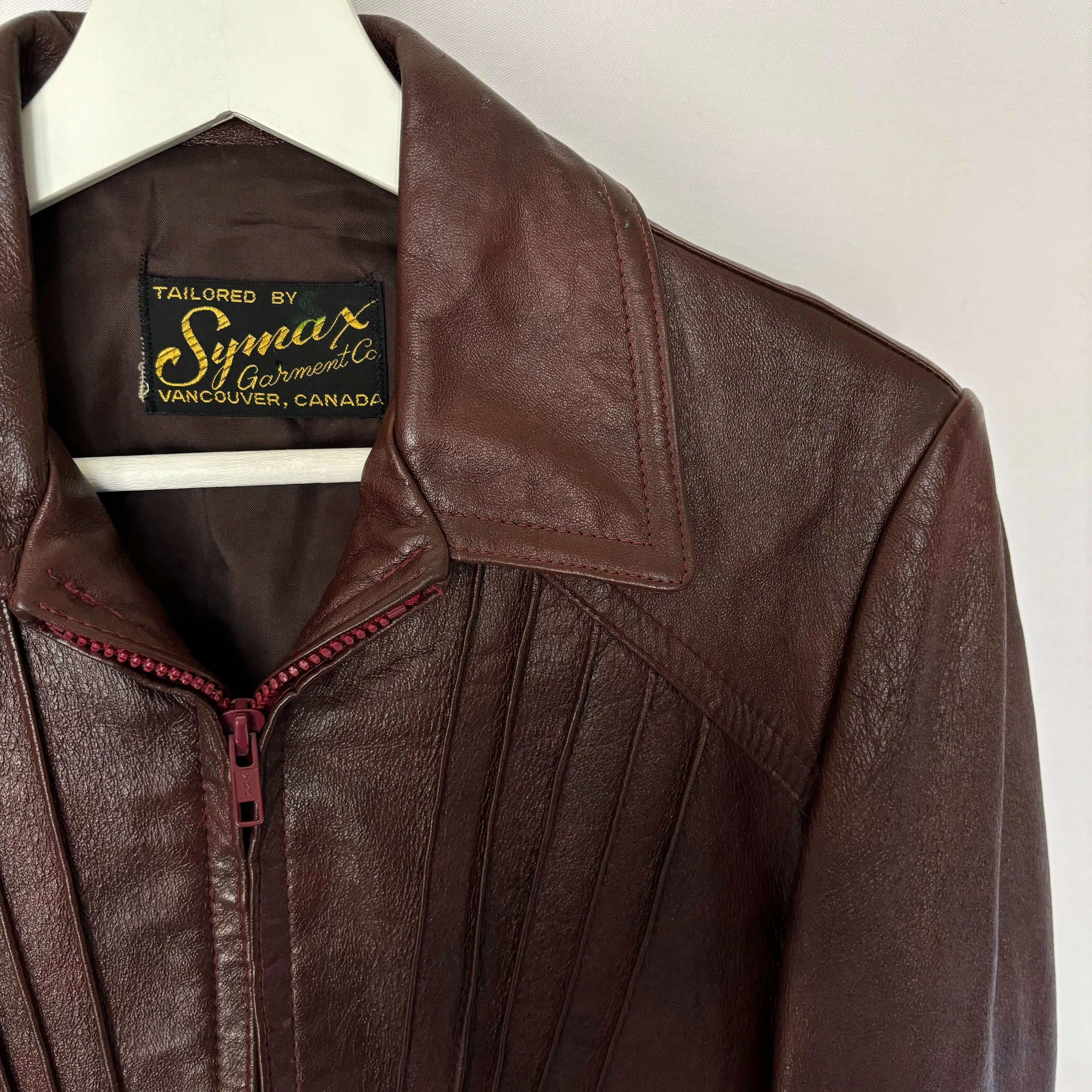 1960's Brown Leather Jacket