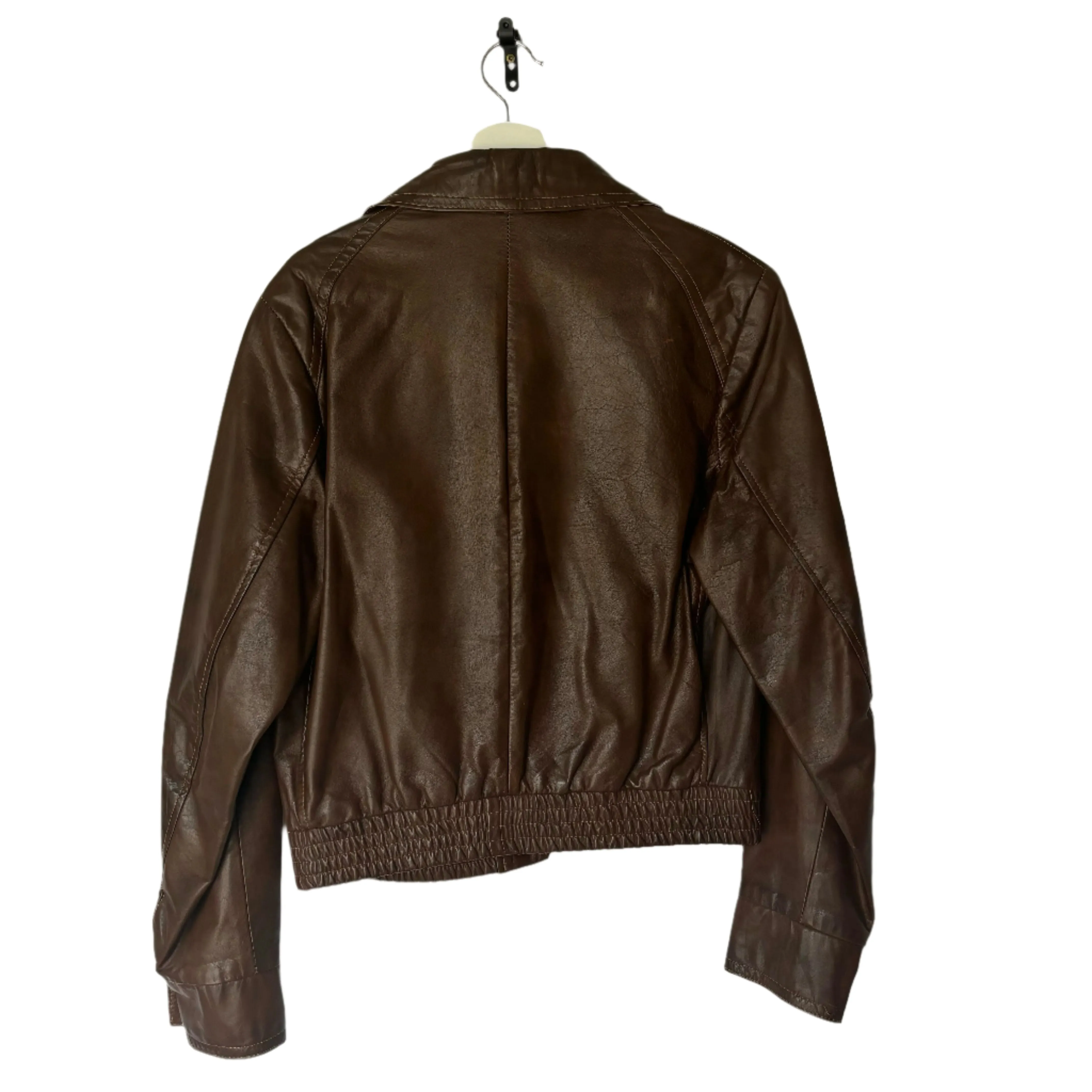 1970's Brown Leather Jacket