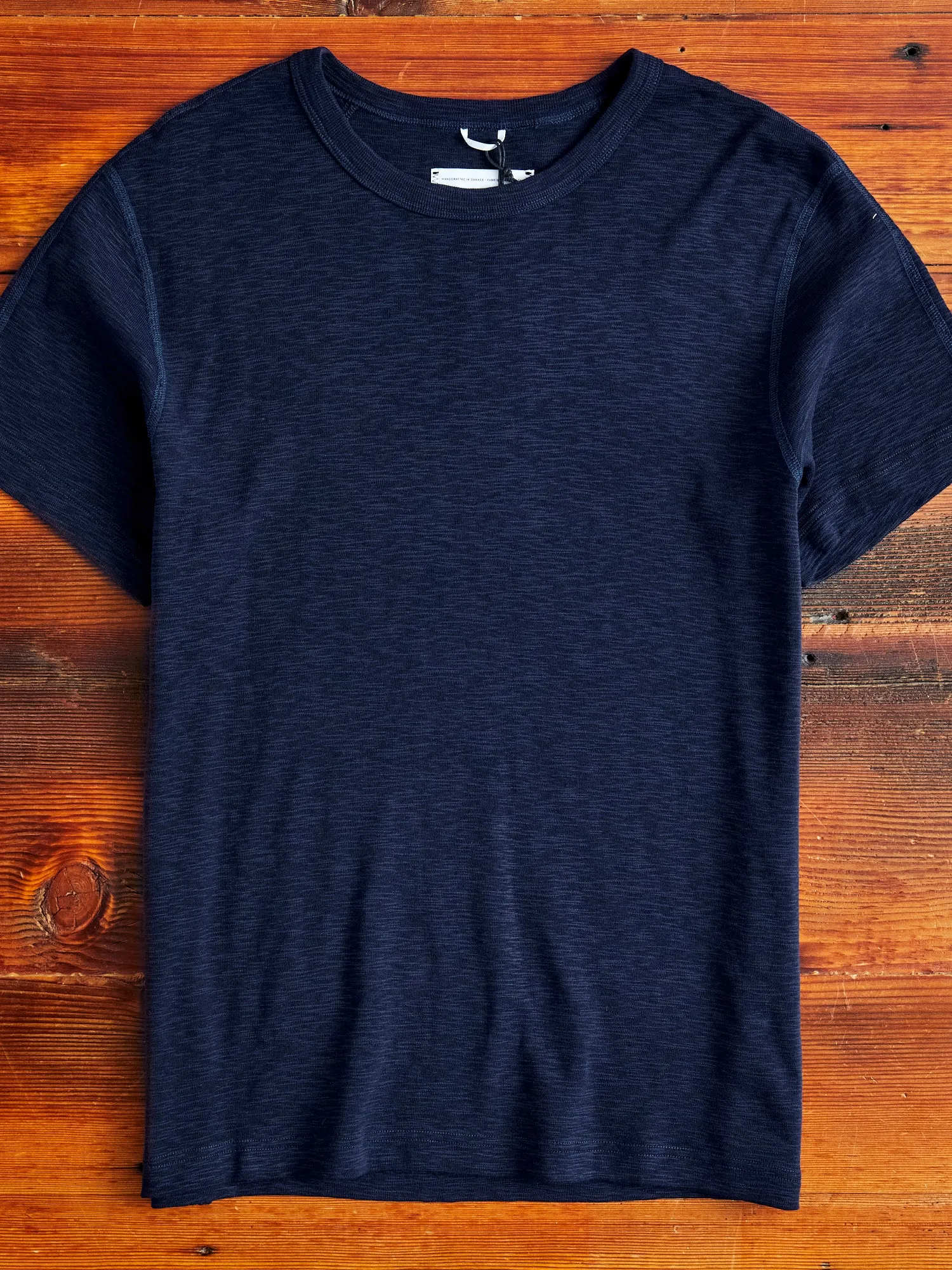 1x1 Slub T-Shirt in Navy