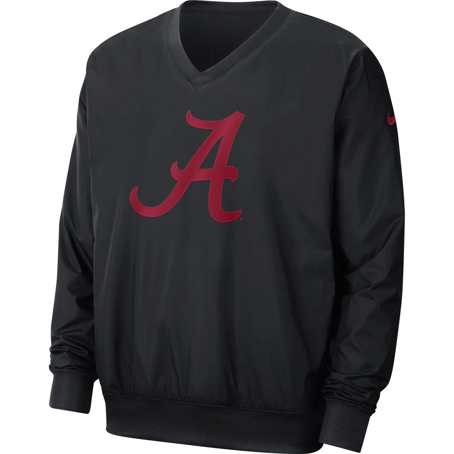 Alabama Crimson Tide Stadium Nike Men's Black Pullover Windbreaker