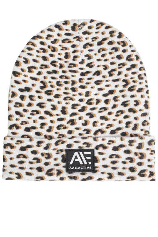 All About Eve Active Leopard Sports Beanie- Print