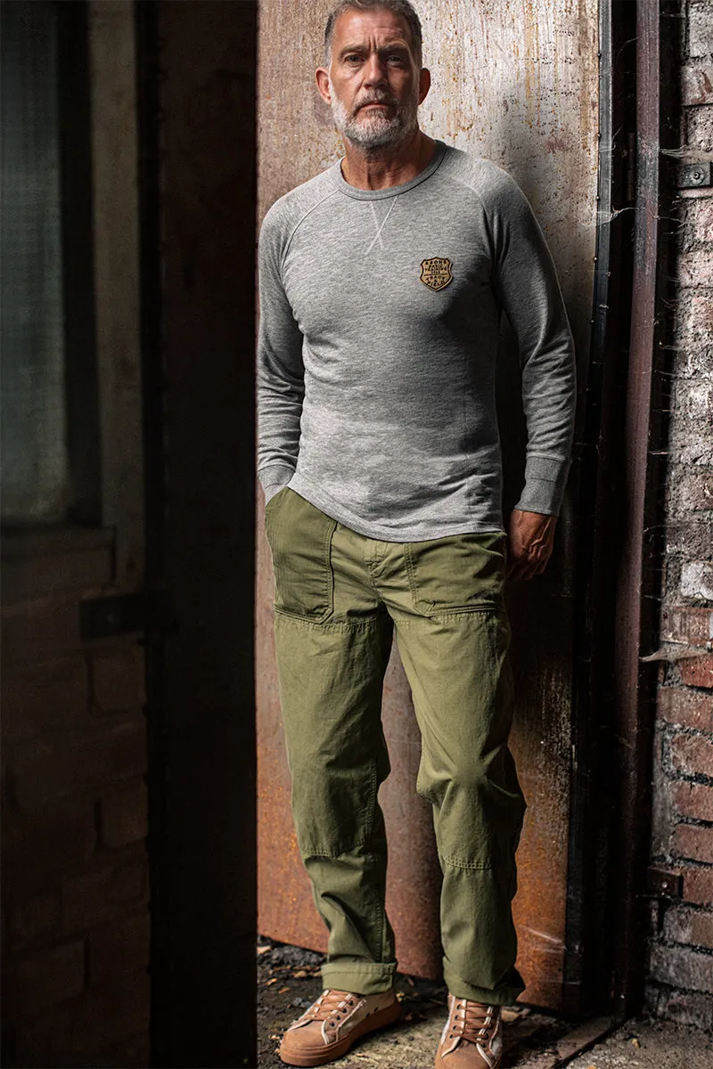 &SONS Relay Top Grey Marl