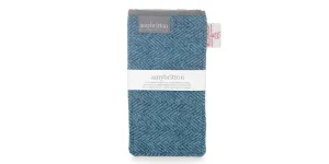 Amy Britton Sunset Harris Tweed Sunset Teal Soft Case