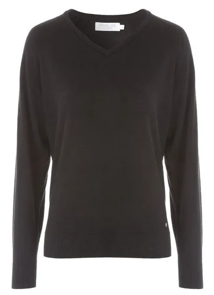 Amy V-Neck Merino Sweater