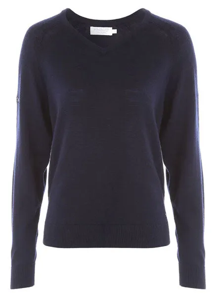 Amy V-Neck Merino Sweater