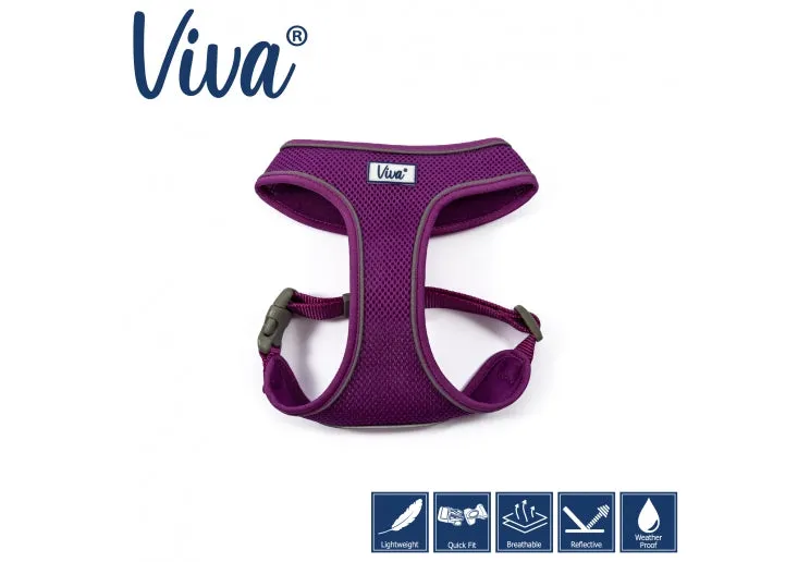 Ancol - Viva Comfort Mesh Harness - Red - XSmall (28-40cm)