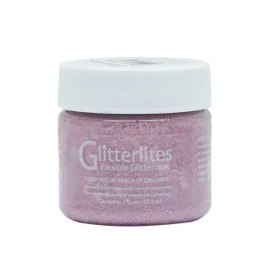 Angelus Glitter Leather Paint - Candy Pink 147