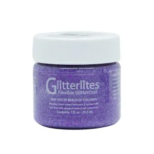 Angelus Glitter Leather Paint - Princess Purple 137