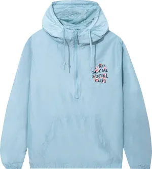 Anti Social Social Club Kkoch Anorak 'Aqua', blue