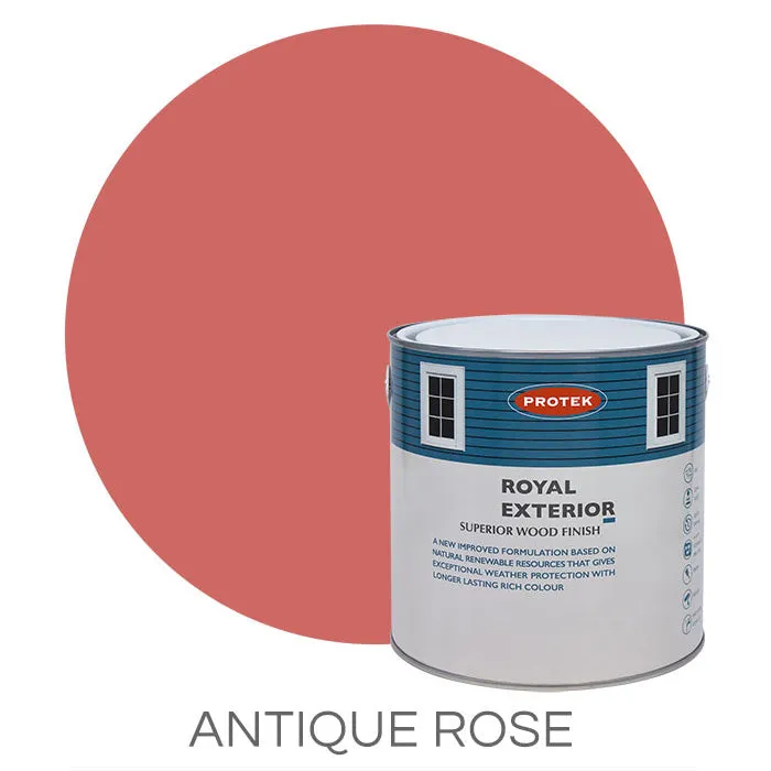 Antique Rose Royal Exterior Wood Finish