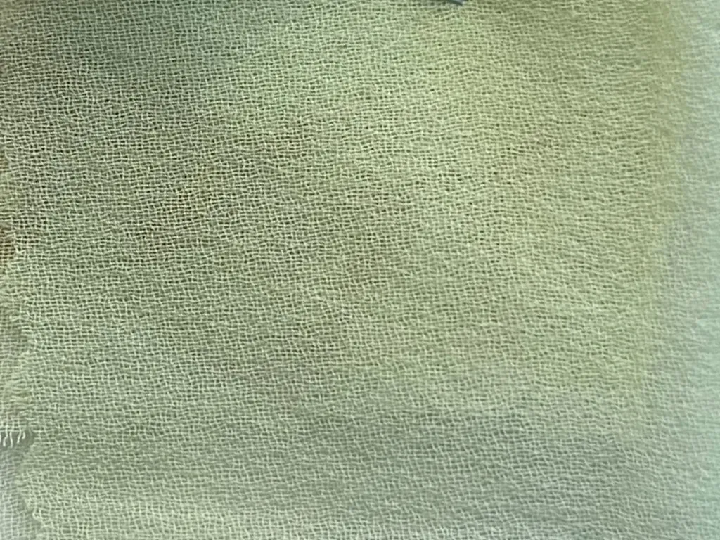 Apple Green Plain 60 Grams Georgette Fabric