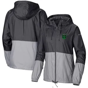 Austin FC Flash Forward Team Women's Columbia Windbreaker Black/Grey