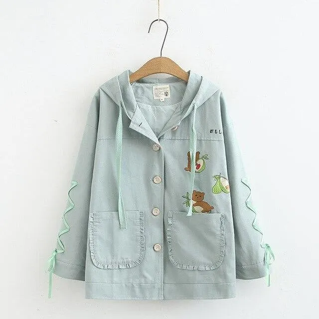 Avocado Bear Jacket