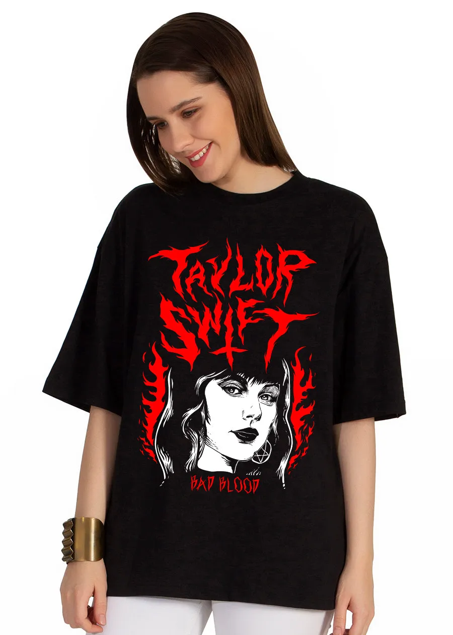 Bad Blood Women Oversized T-Shirt | Shop Now | Pronk