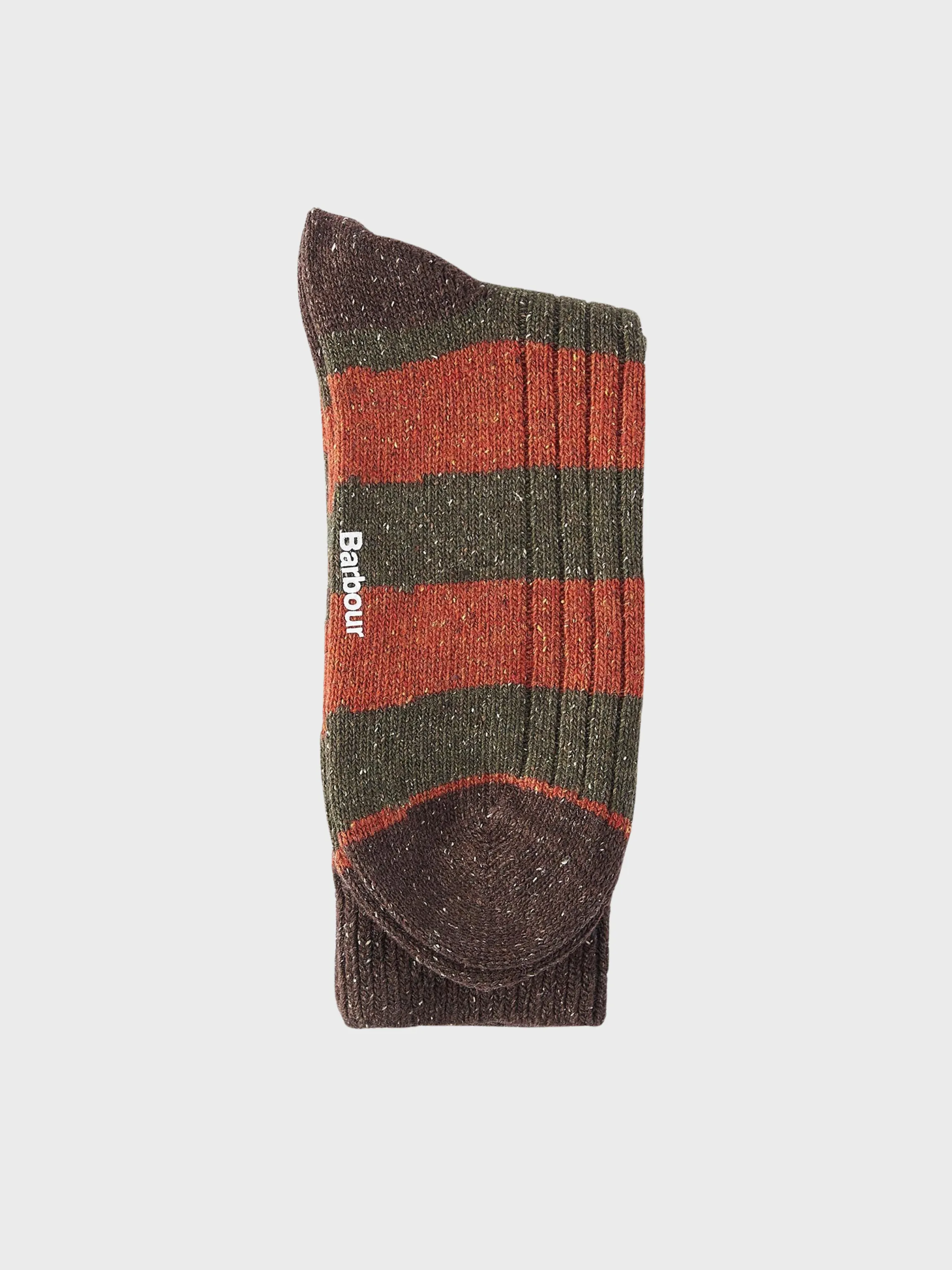 Barbour Accessories Houghton Striped Socks Red Cranberry