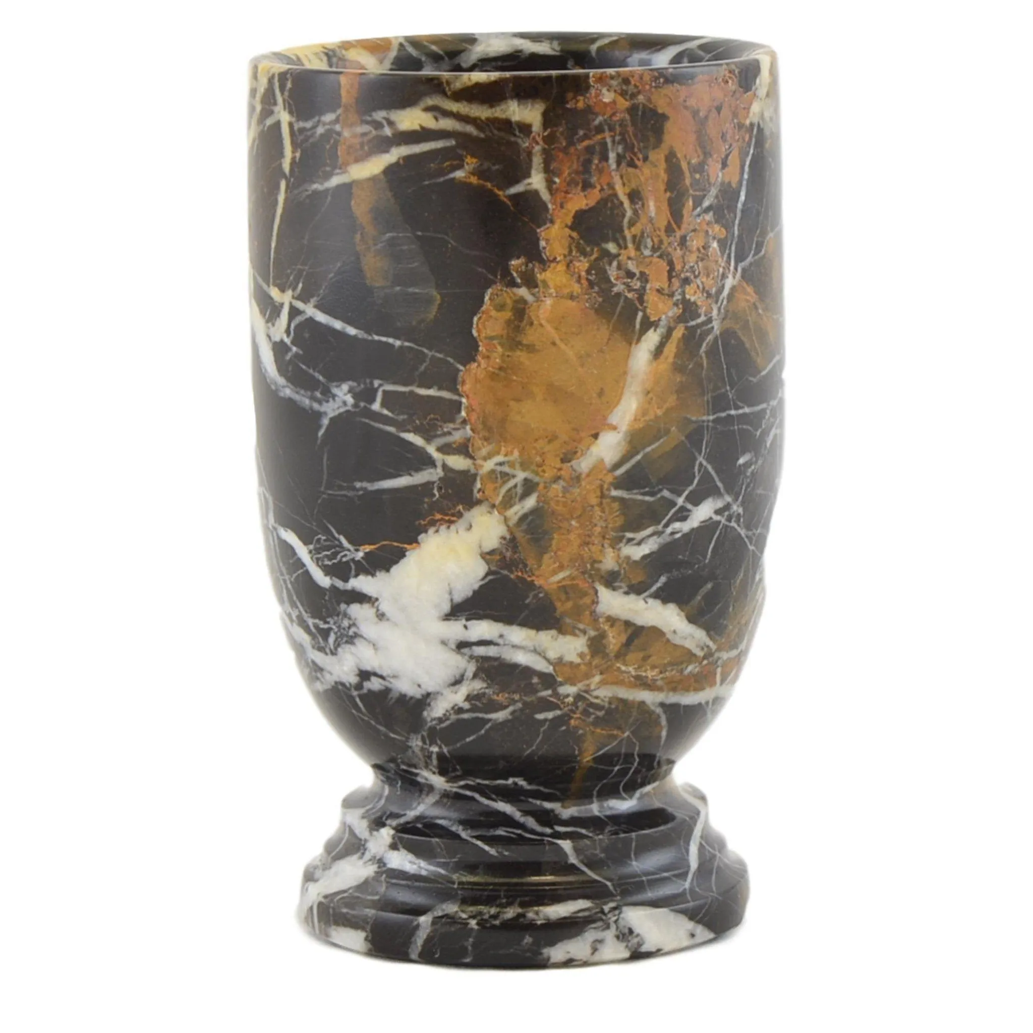 Bathroom Tumbler in Michelangelo Marble