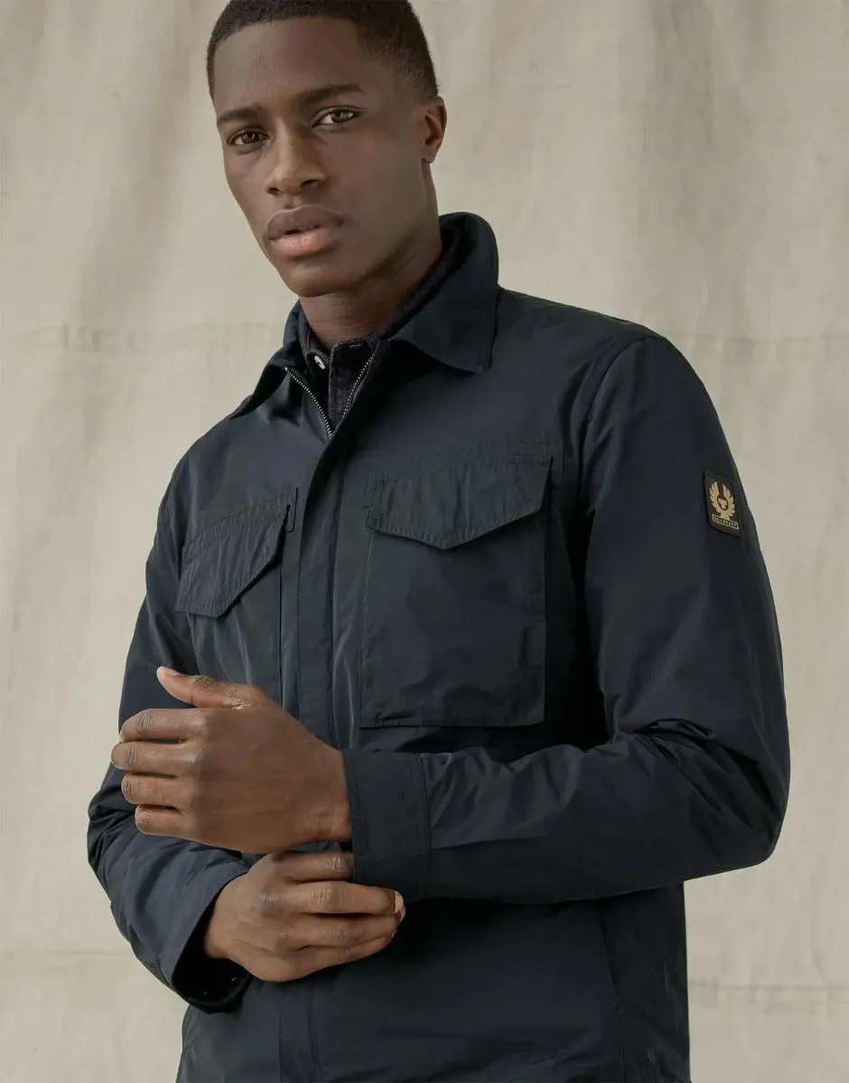 Belstaff Command Overshirt in Dark Ink