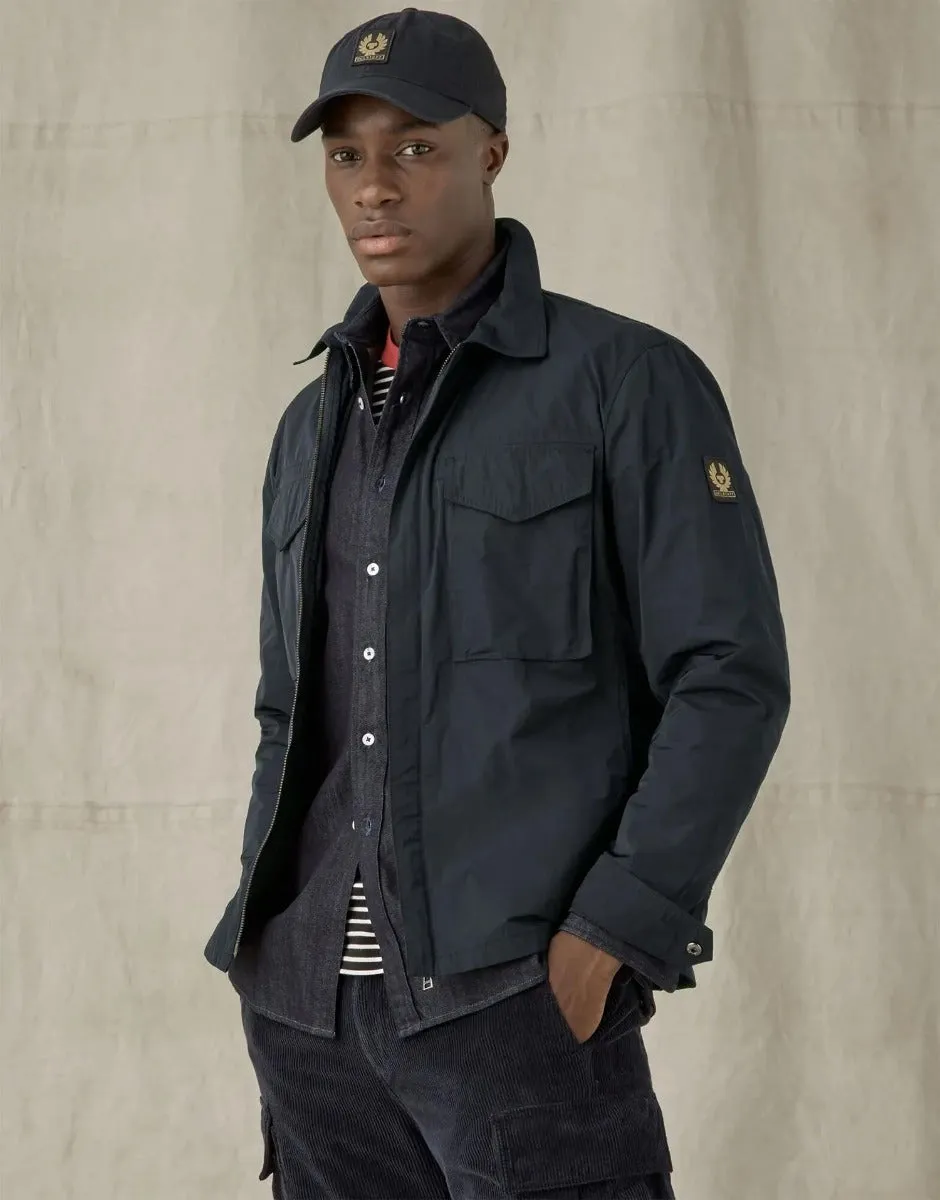 Belstaff Command Overshirt in Dark Ink