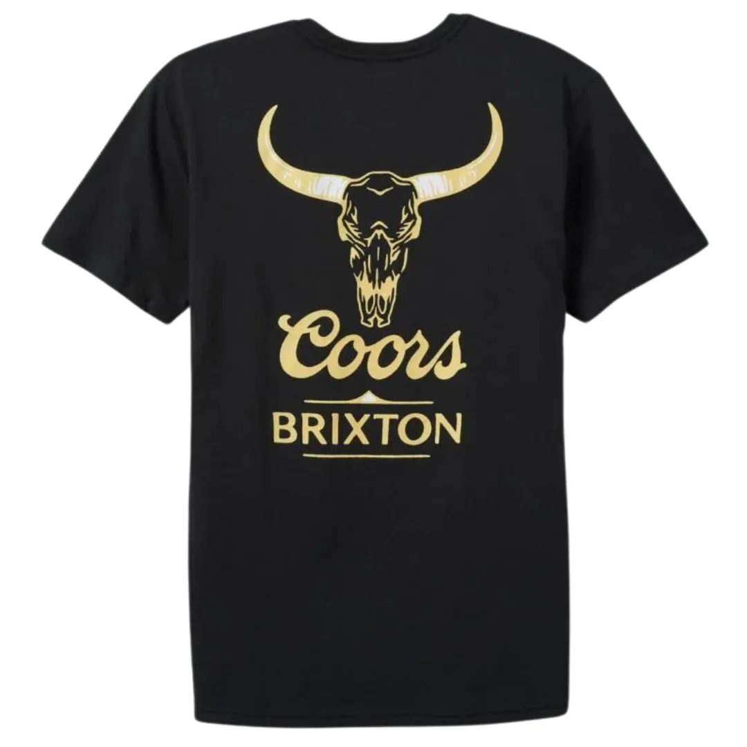 Brixton Coors Bull Short Sleeve Tailored Tee