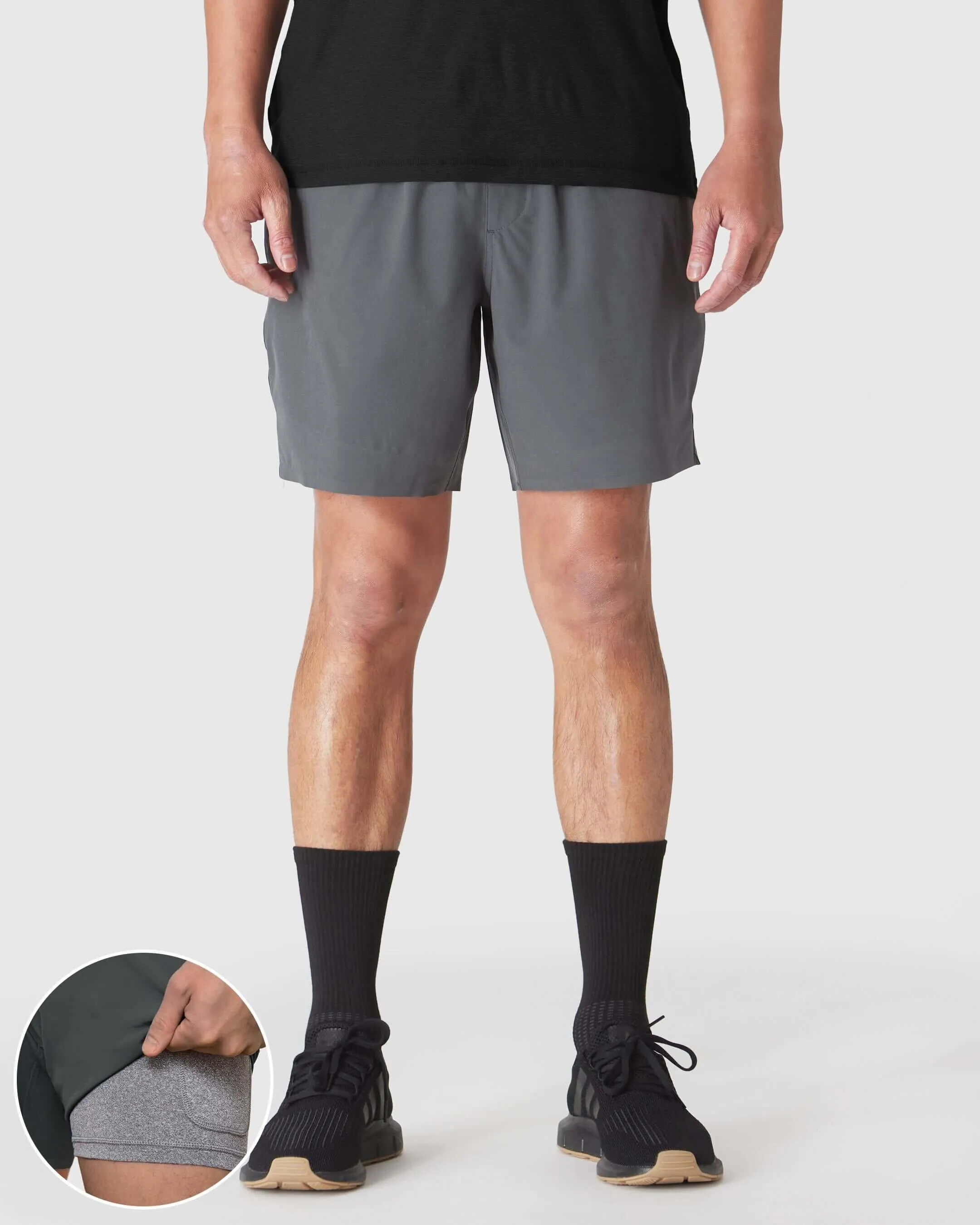 Carbon 7" 2-in-1 Training Shorts