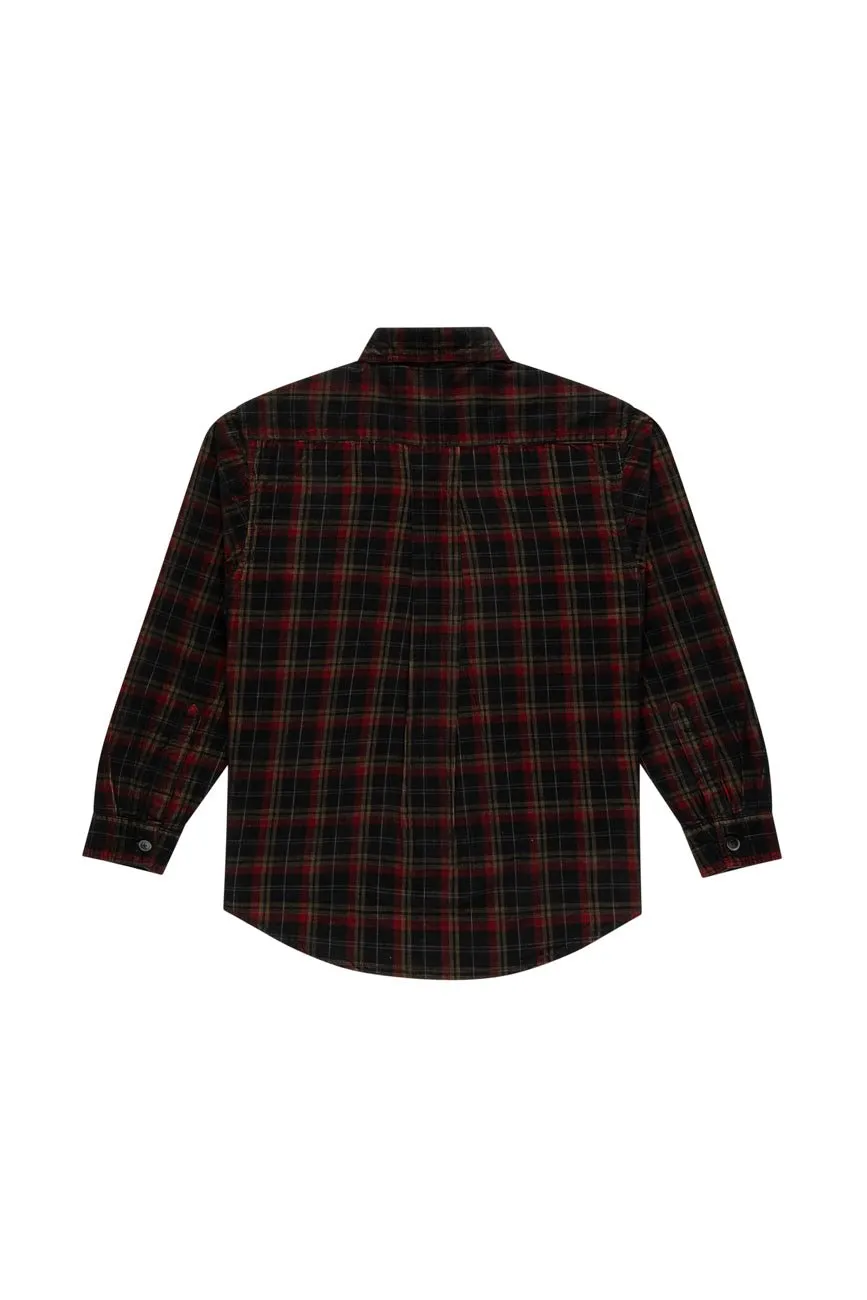 Check Corduroy Shirt 001 // regular fit