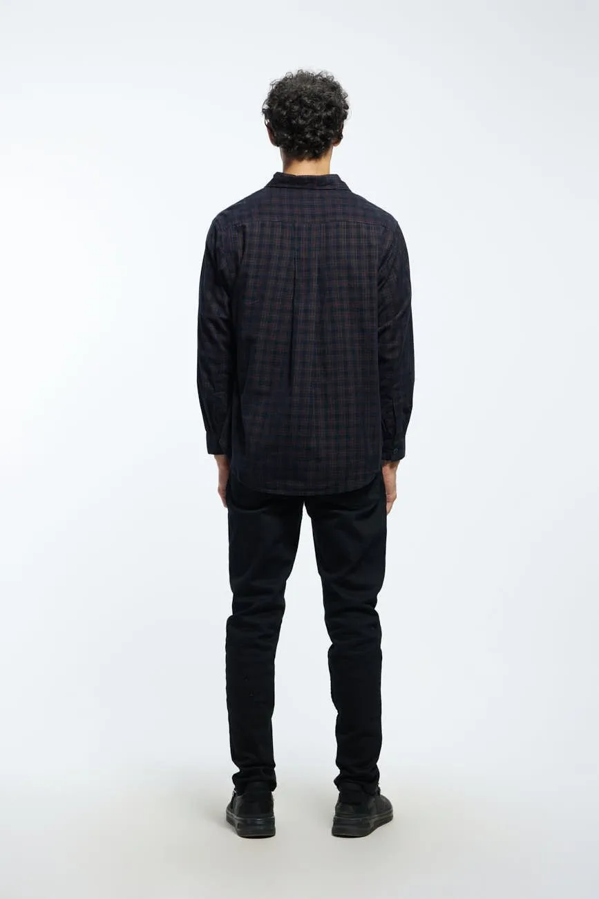 Check Corduroy Shirt 004 // regular fit