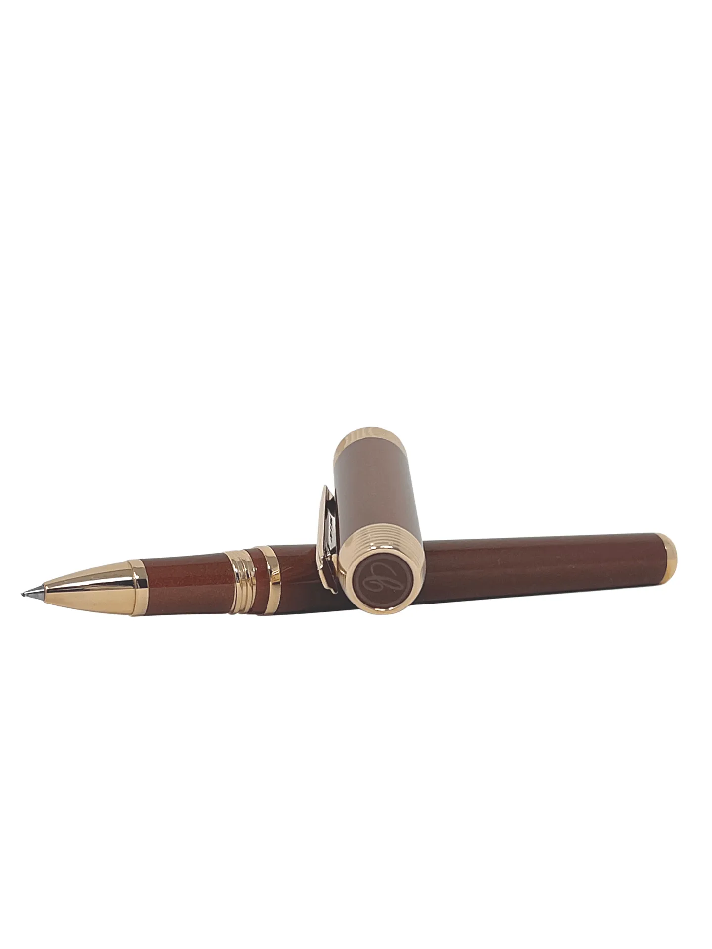 Chopard Classic Superfast Brown Mother of Pearl Acrylic Resin Rollerball Pen 95013-0406