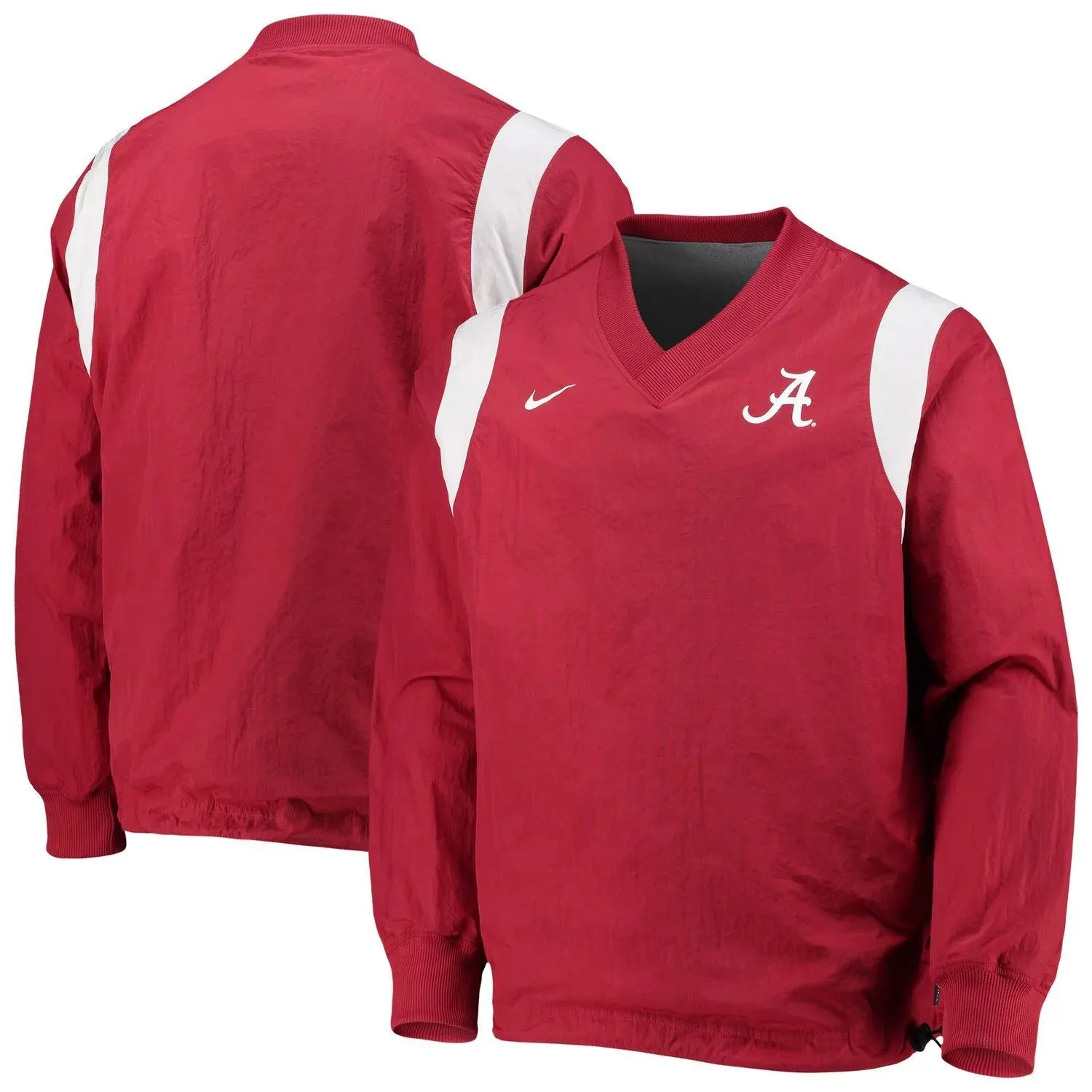 Crimson Alabama Crimson Tide Rev Nike Men's Pullover Windbreaker