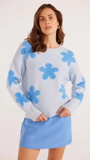 Daisy Fluffy Knit Jumper