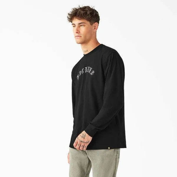 Dickies Skateboarding x Spitfire Wheels Long Sleeve T-Shirt Black