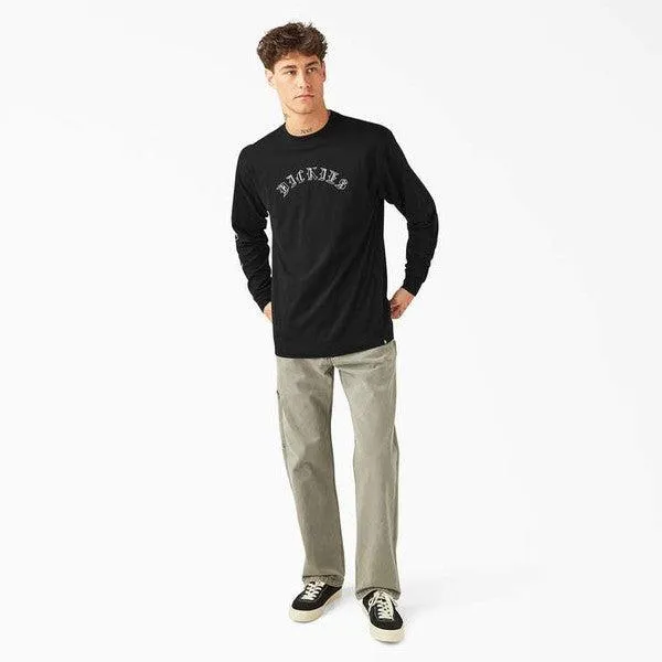 Dickies Skateboarding x Spitfire Wheels Long Sleeve T-Shirt Black