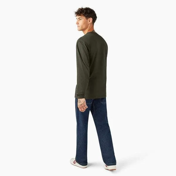 Dickies Skateboarding x Spitfire Wheels Long Sleeve T-Shirt Olive Green