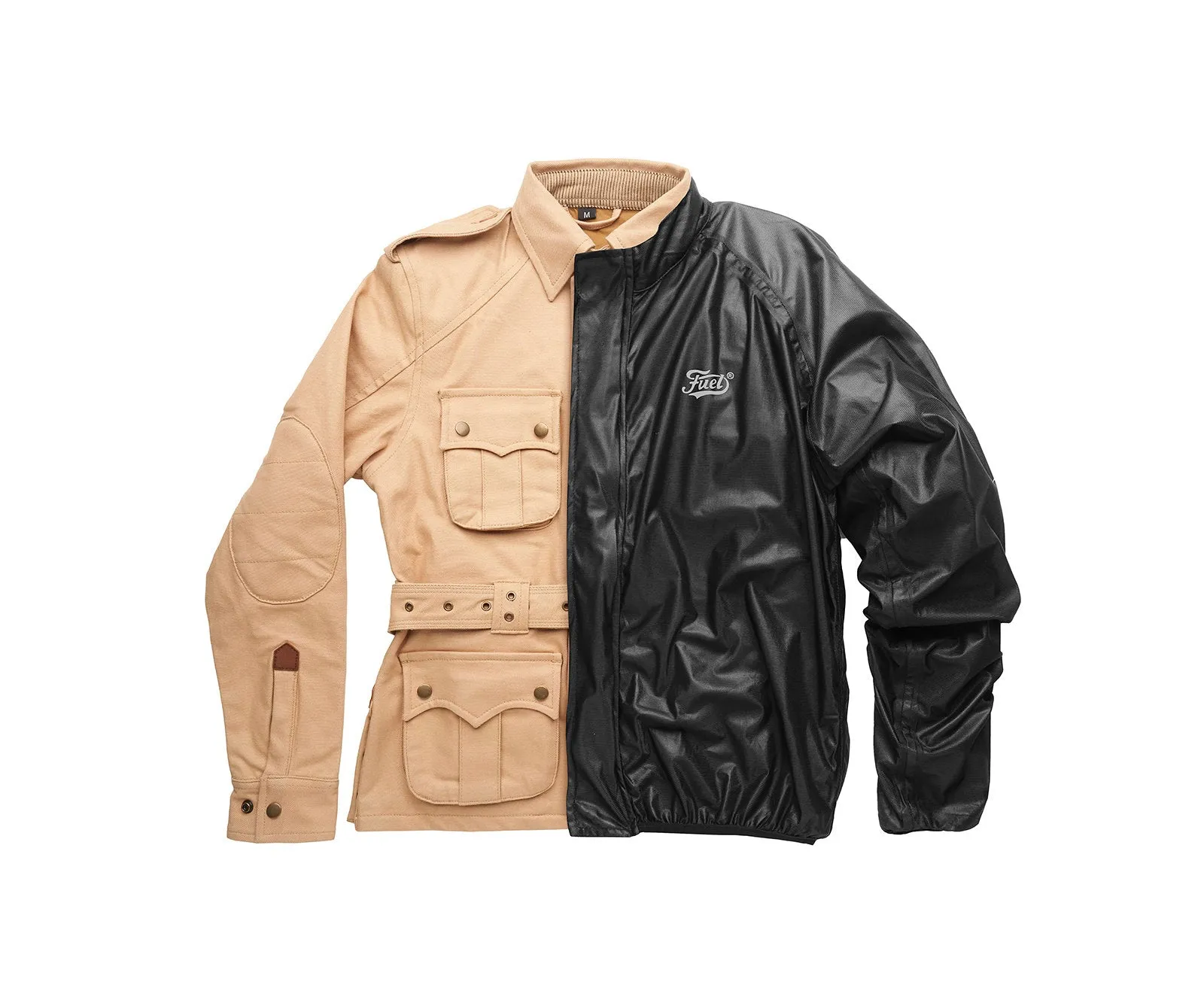 Fuel Motorcycles Safari Ladies Jacket - Sand