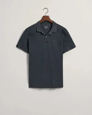 GANT - Sunfaded Piqué Polo Shirt, Ebony Black