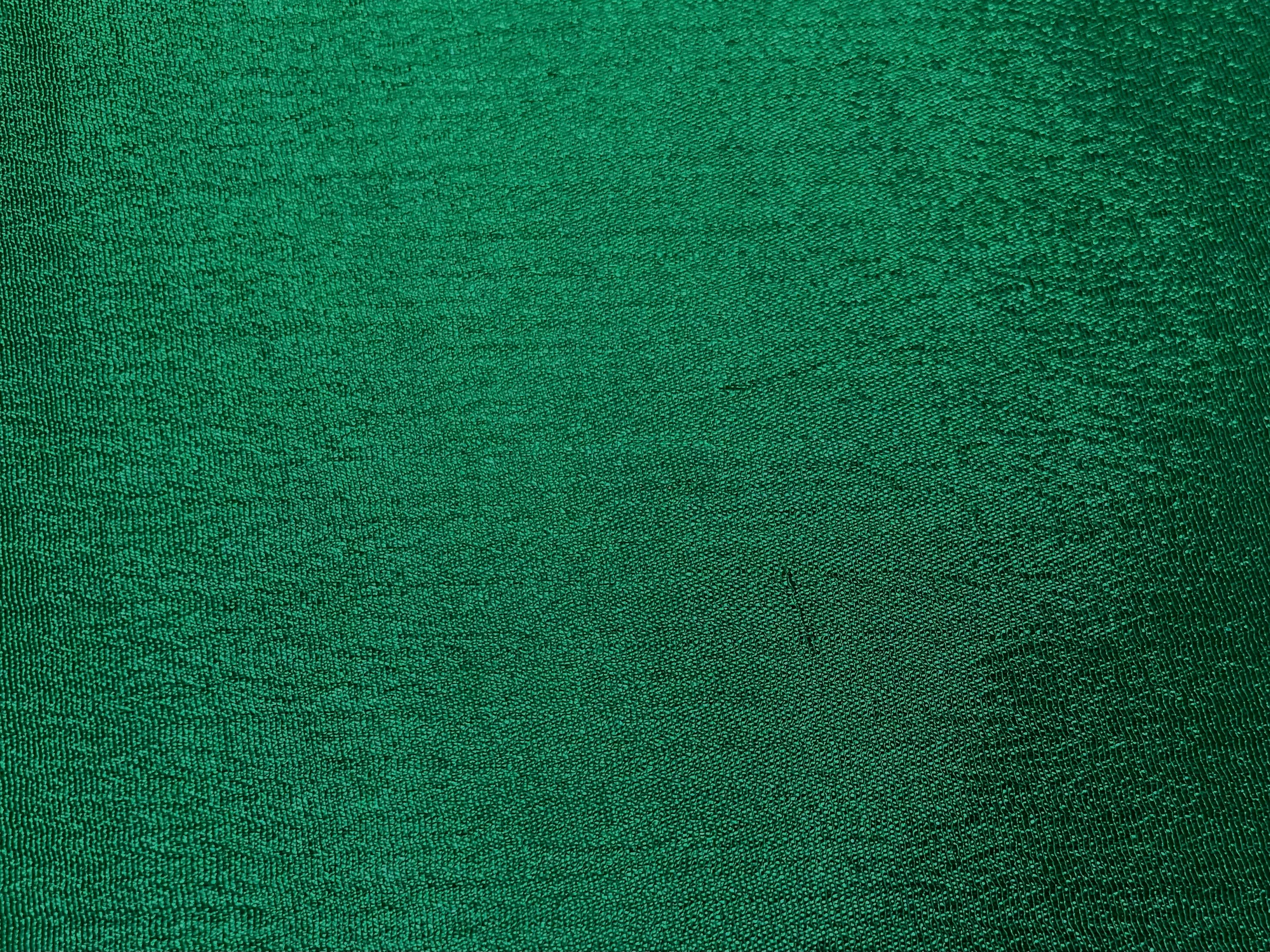 Green Plain Chinon Chiffon Fabric