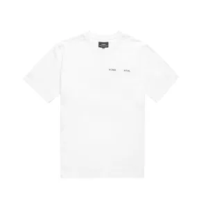 HOMME  'ESSENTIAL' Box Print Tee White