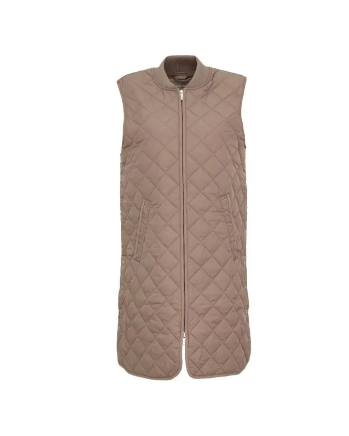 Ilse Jacobsen Quilted Long Vest