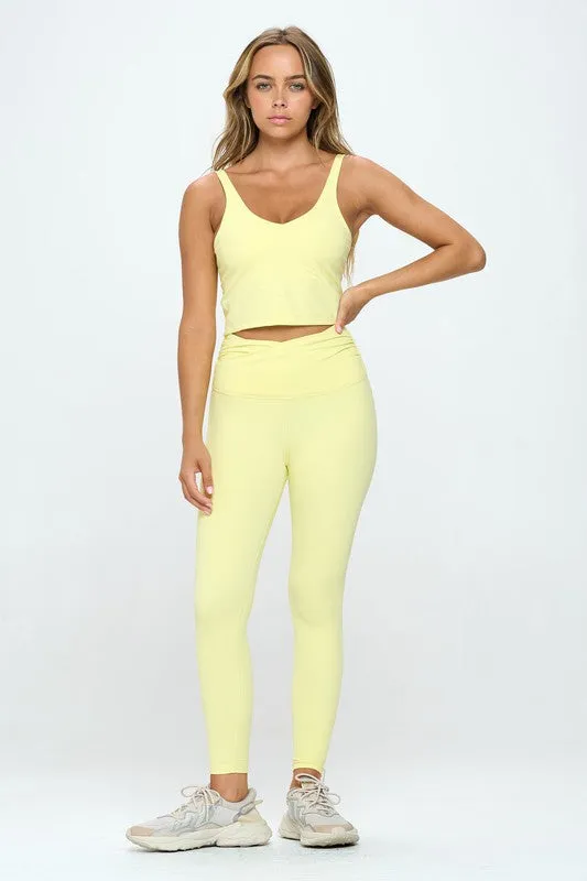 Jaelyn Activewear Set Top and Leggings