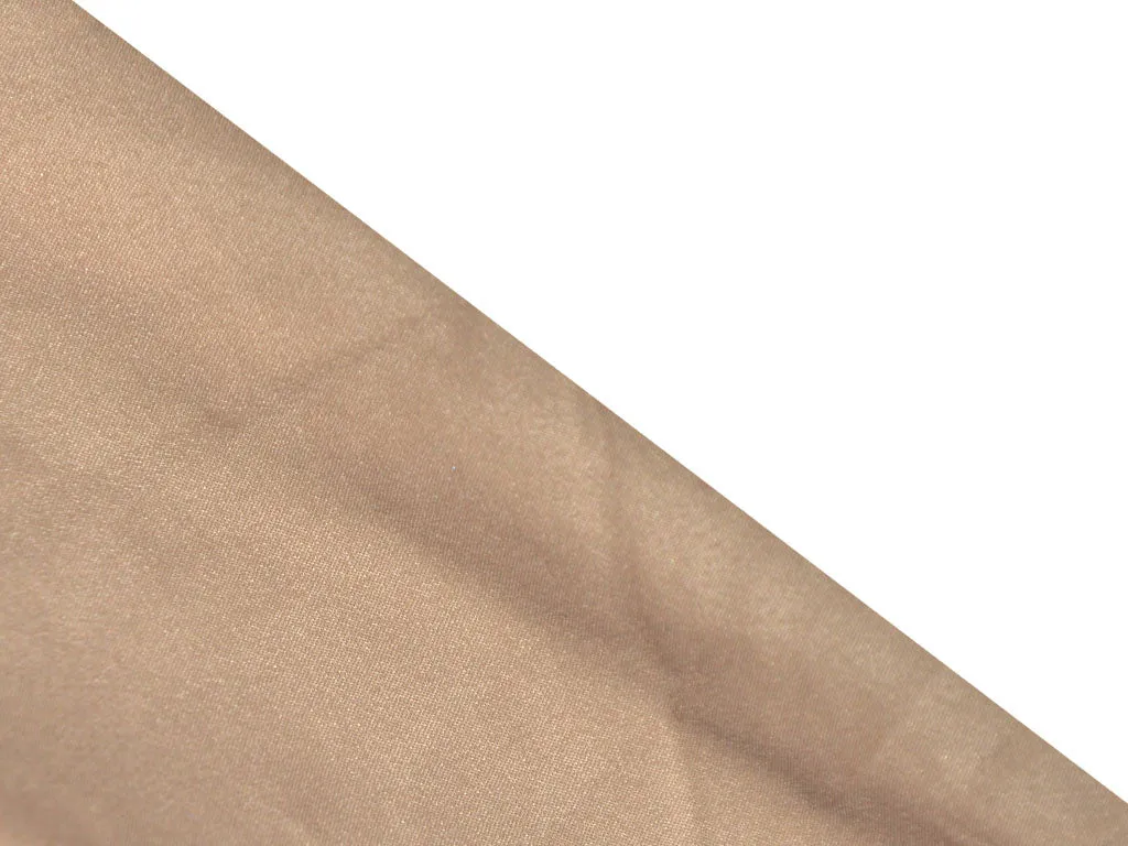 Light Peach Plain Soft Georgette Satin Fabric (Wholesale)