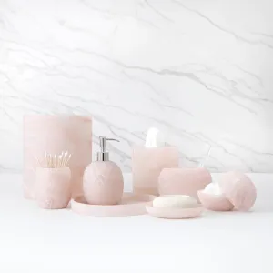 Luna Pale Pink Bath Accessories by Kassatex