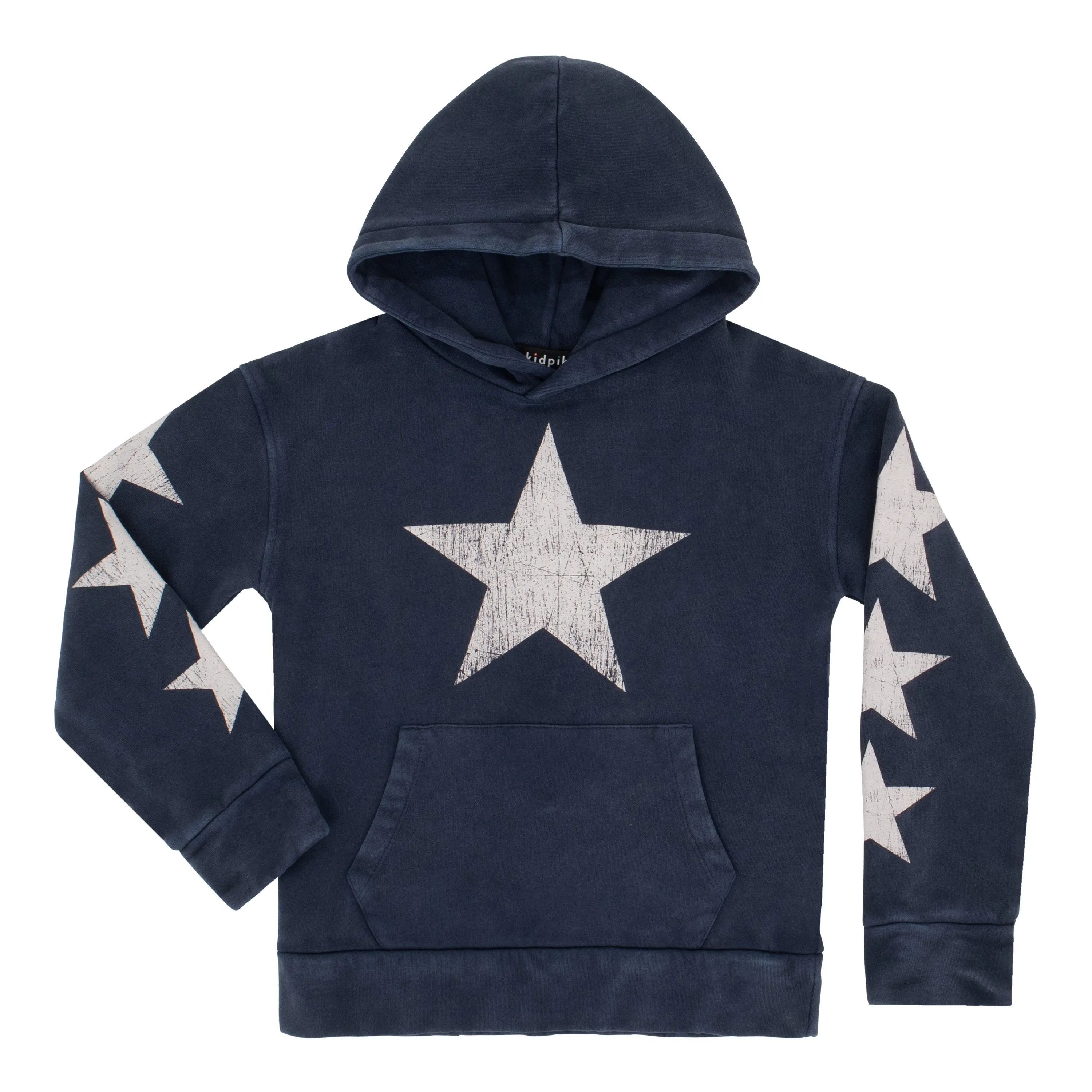 Marble Wash Star Hoodie