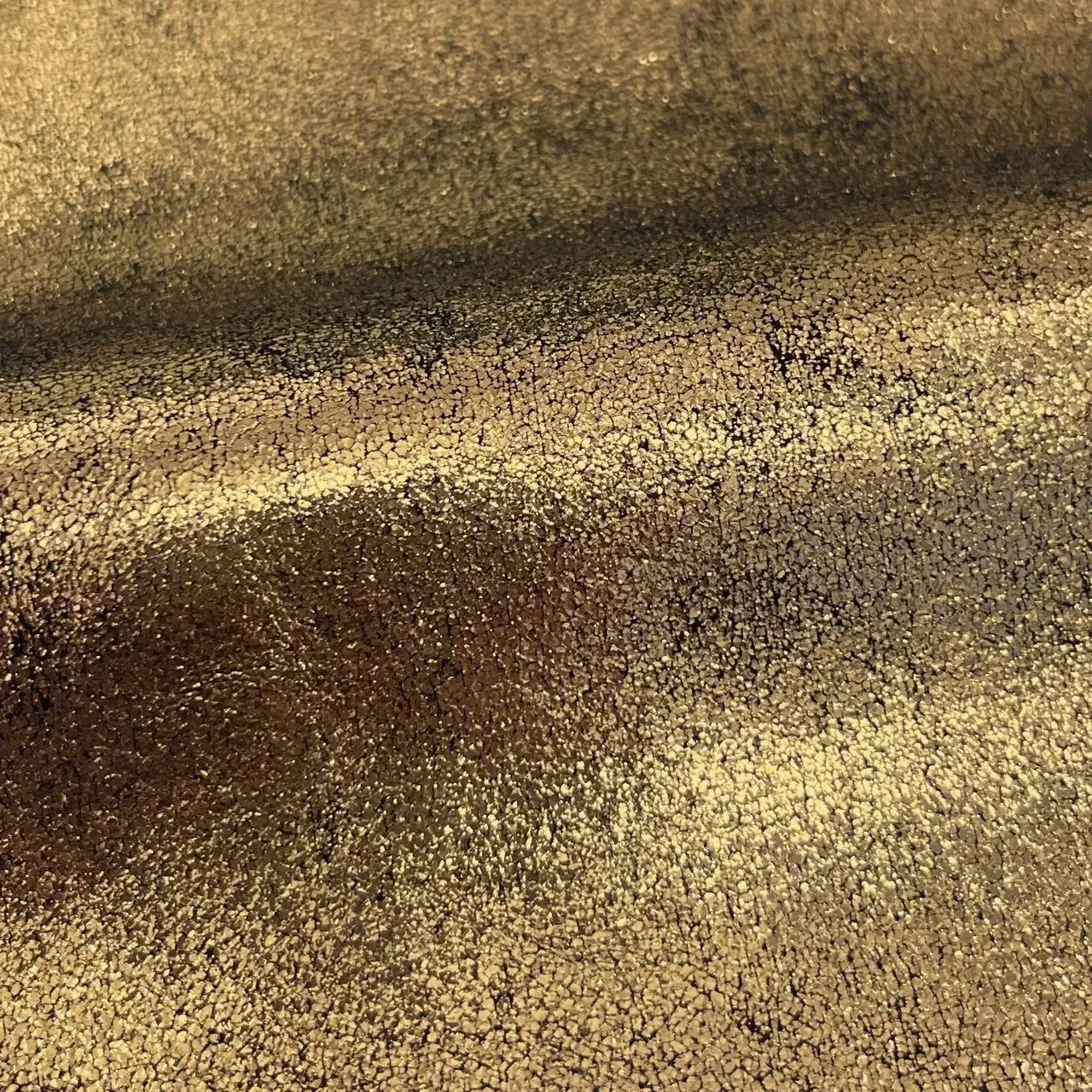 Metallic Foil Cow Hide