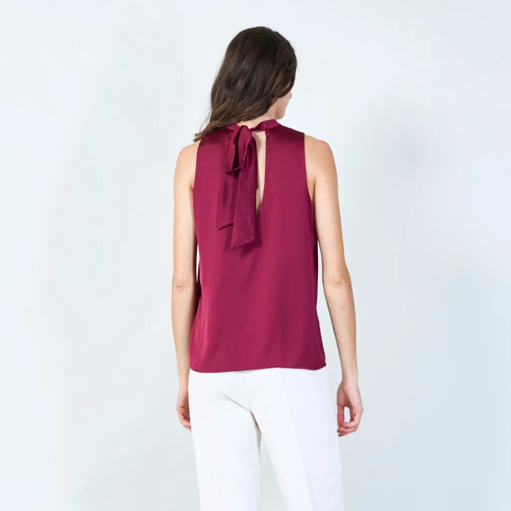 Minimalist sleeveless top wholesale