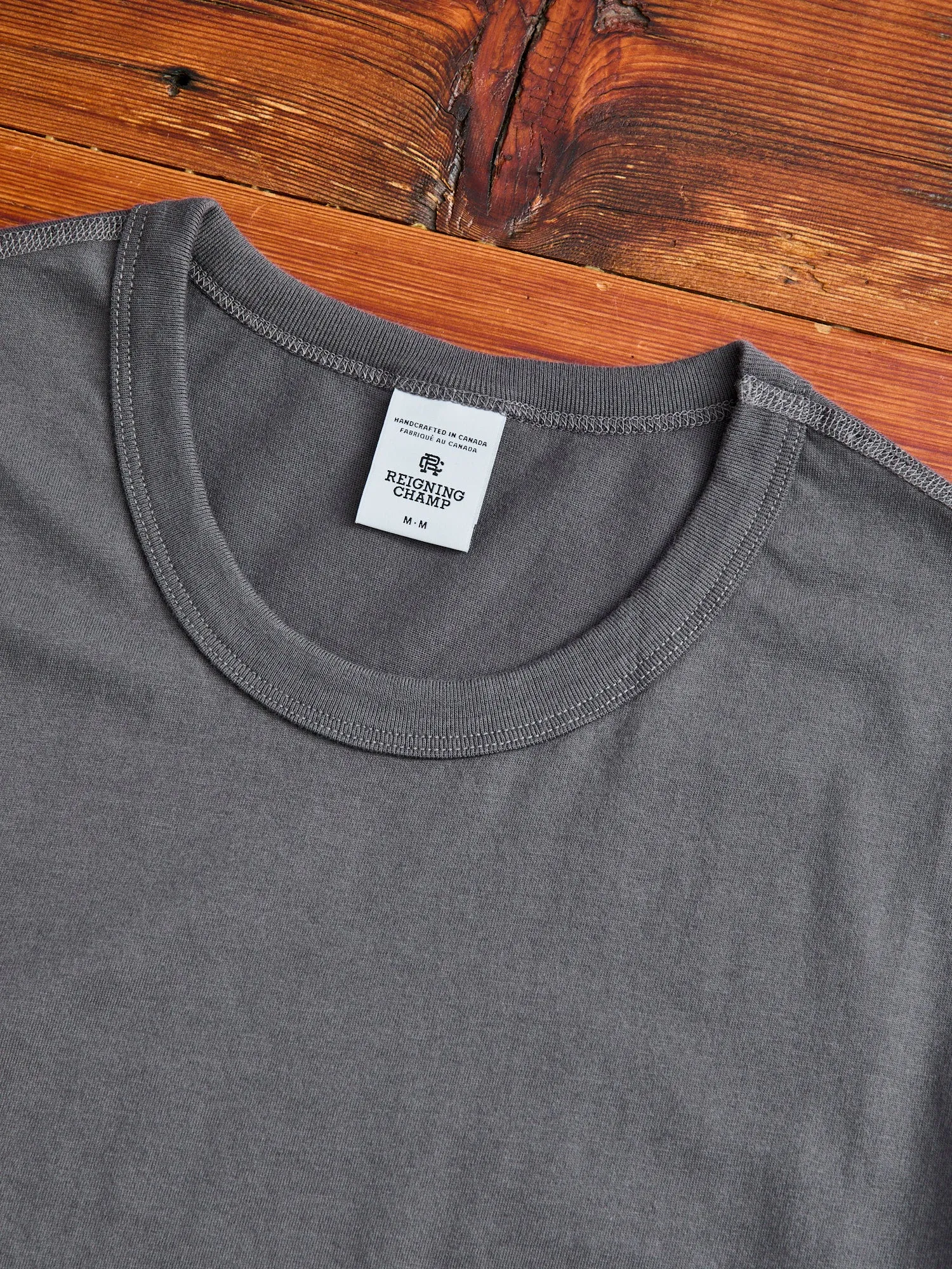 Ringspun Jersey T-Shirt in Carbon