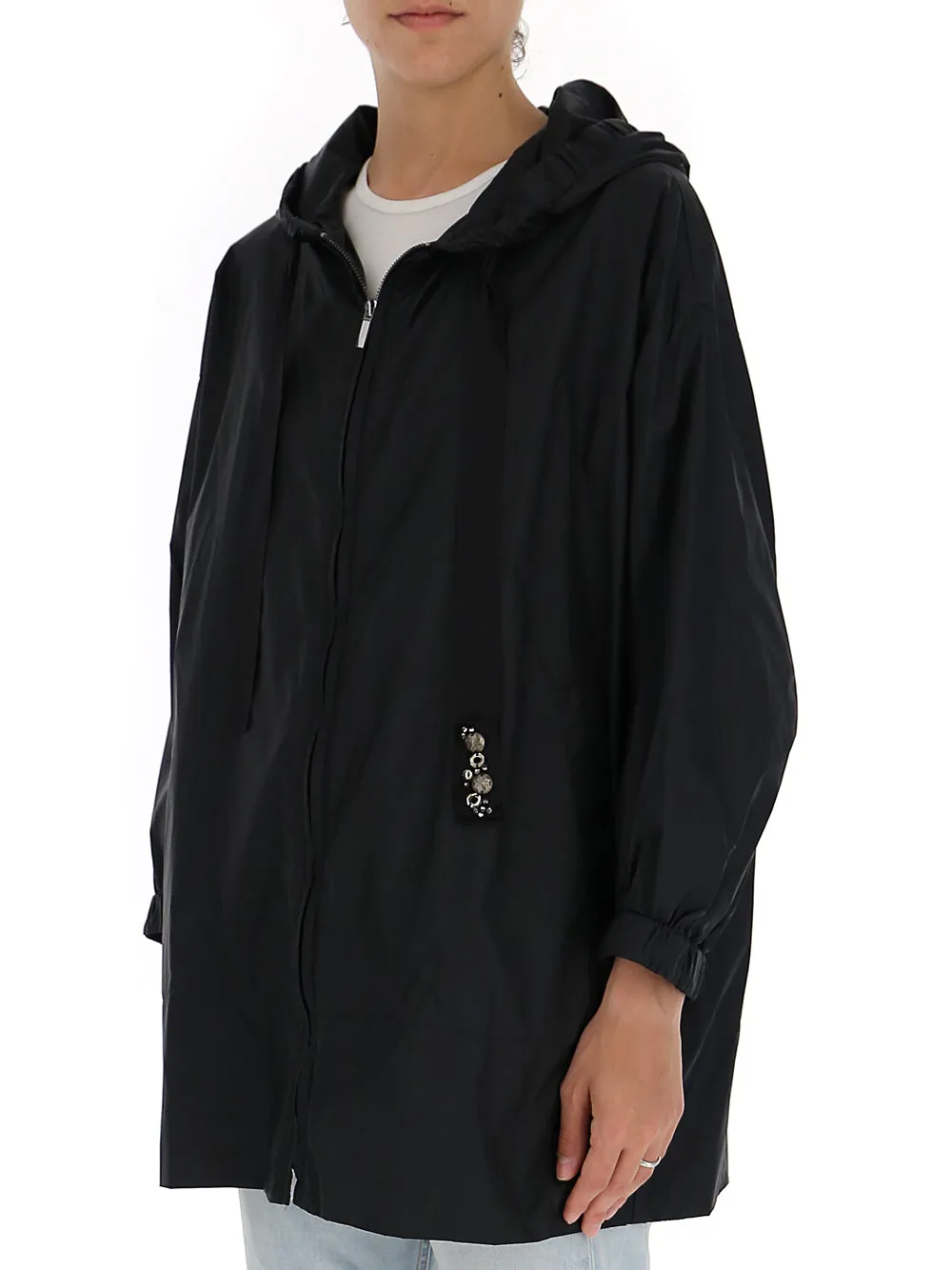 'S Max Mara Hooded Rain Jacket