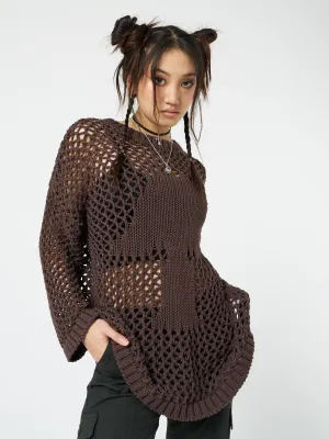 Shroom Open Knit Jumper