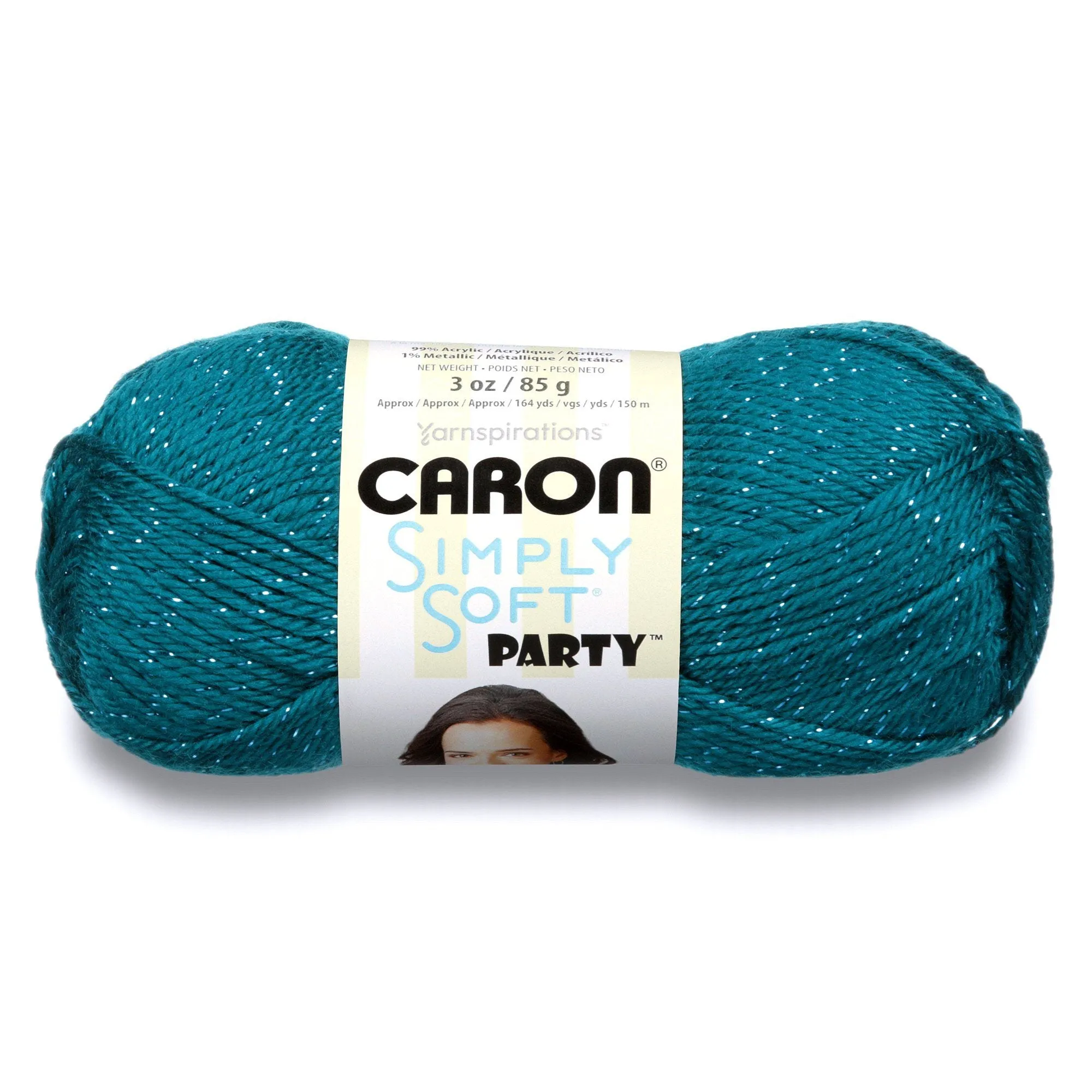 Simply Soft Party Teal Sparkle