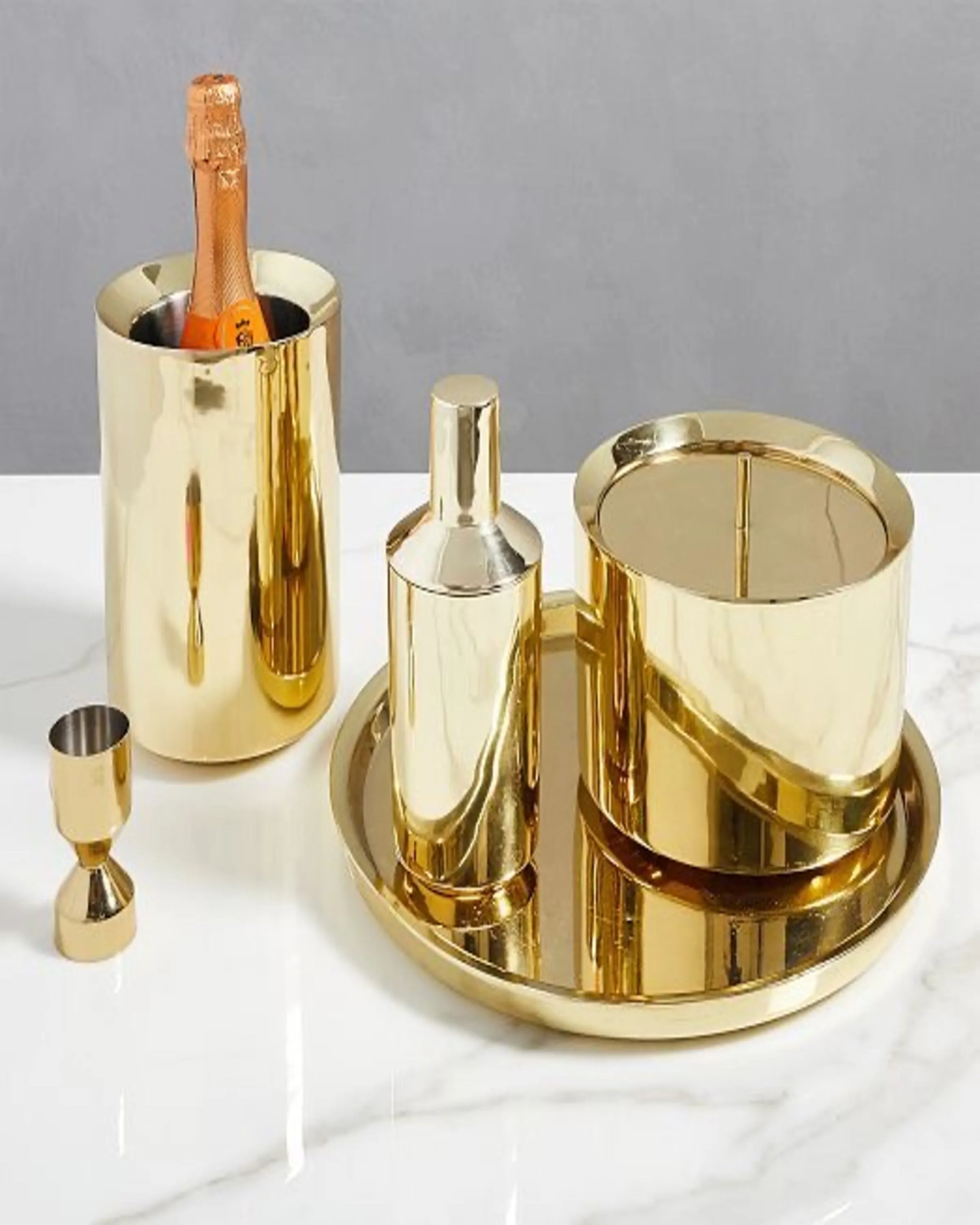 Sip Smith Gold Finish Luxury Bar Accessories