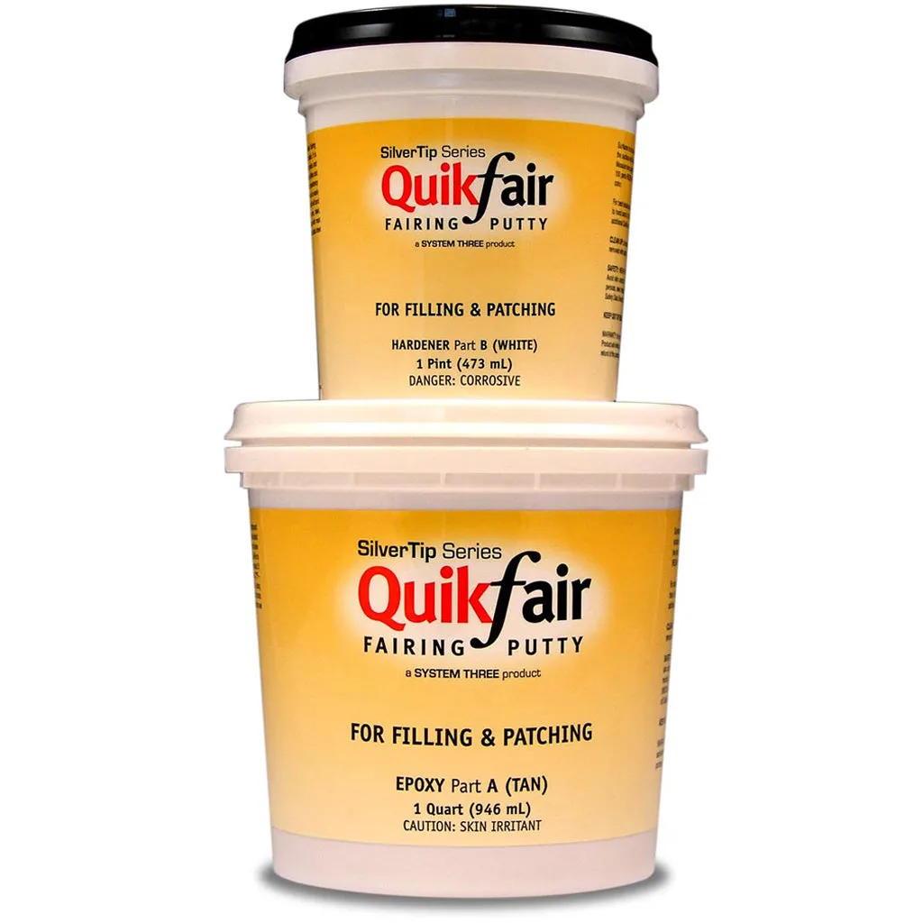 System Three Quikfair Kit Epoxy Filler 710ml/1.5pt